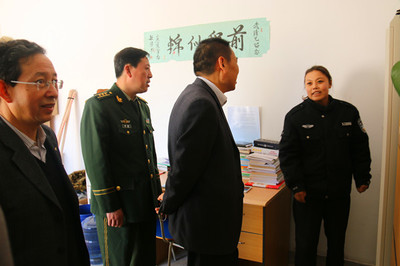 省高校后勤服務保障工作檢查組蒞臨我院指導，促進后勤管理水平再上新臺階